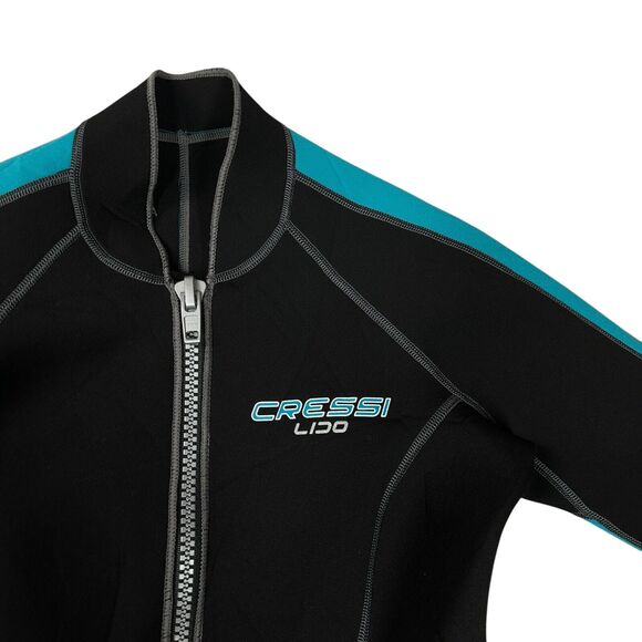 Cressi Lido Wetsuit Short 2mm Lady Womens Medium Front Zip SC1880807 - Picture 9 of 12